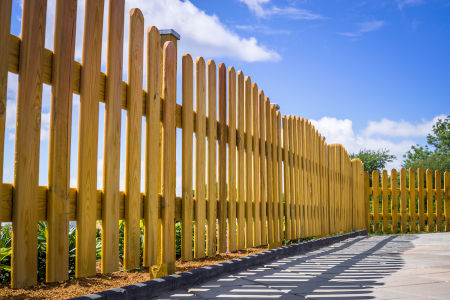 Fence washing